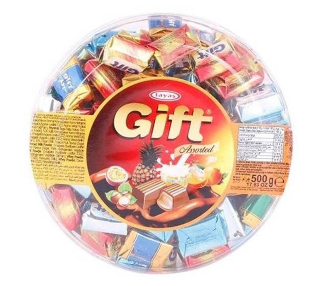 Tayas Gift Assorted Mixed Box Chocolate - 500gm