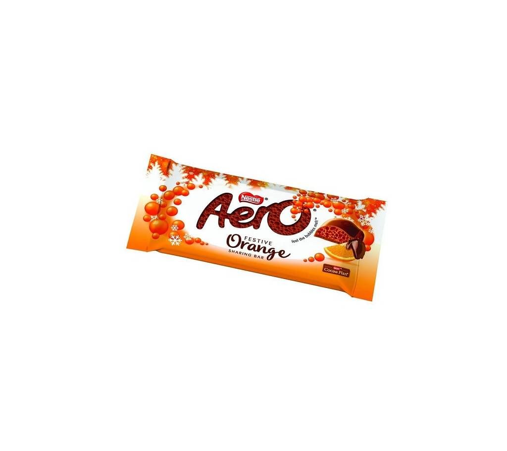 Nestle Aero Orange Sharing Bar 100gm UK