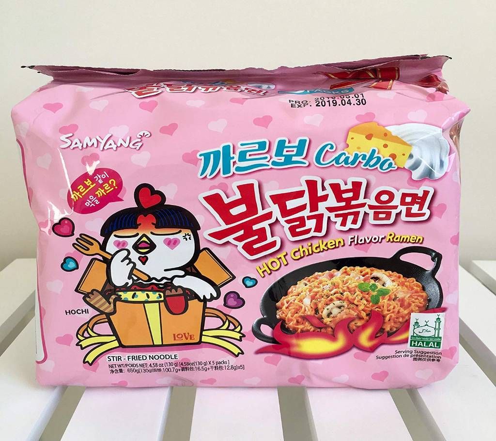 Samyang New Ramen/Spicy Chicken Roasted Noodles