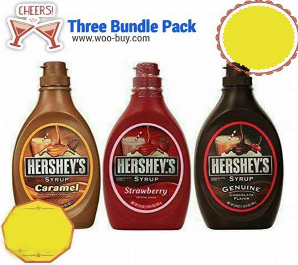 Three Bundle PackHERSHEY'S SYRUP India 