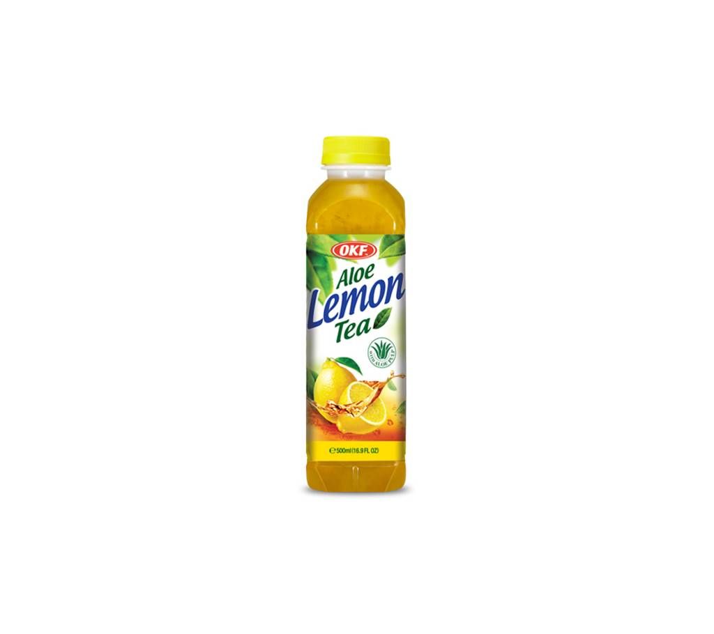 Aloevera Tea Lemon Flavor Drinks 500ml Thailand