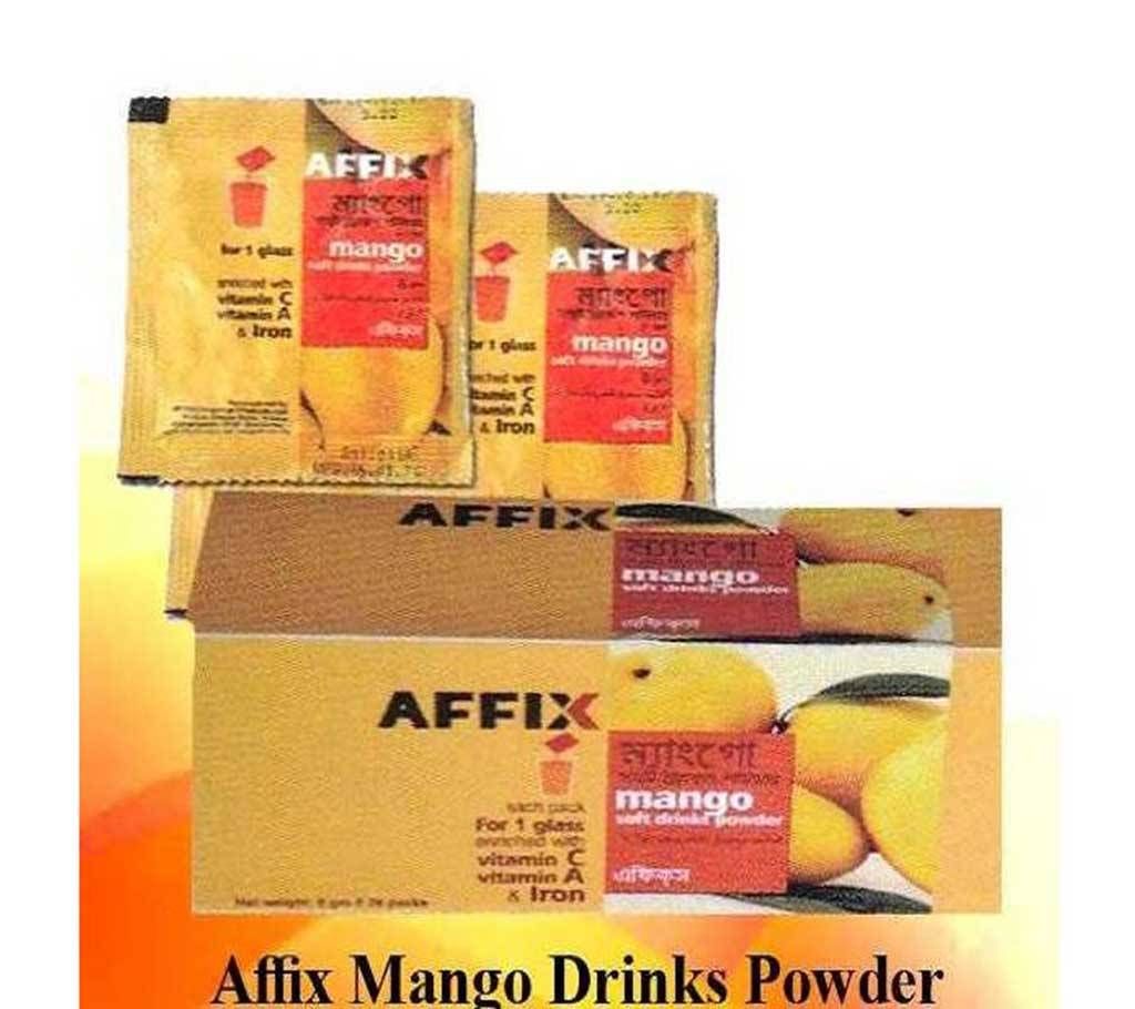 Affix Mango Drinks Powder 8 gm (Combo of 36pcs)