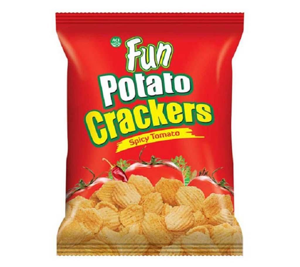 ACI Fun Potato Crackers (Spicy Tomato-Green) - 20 gm - ACIFOOD-327026