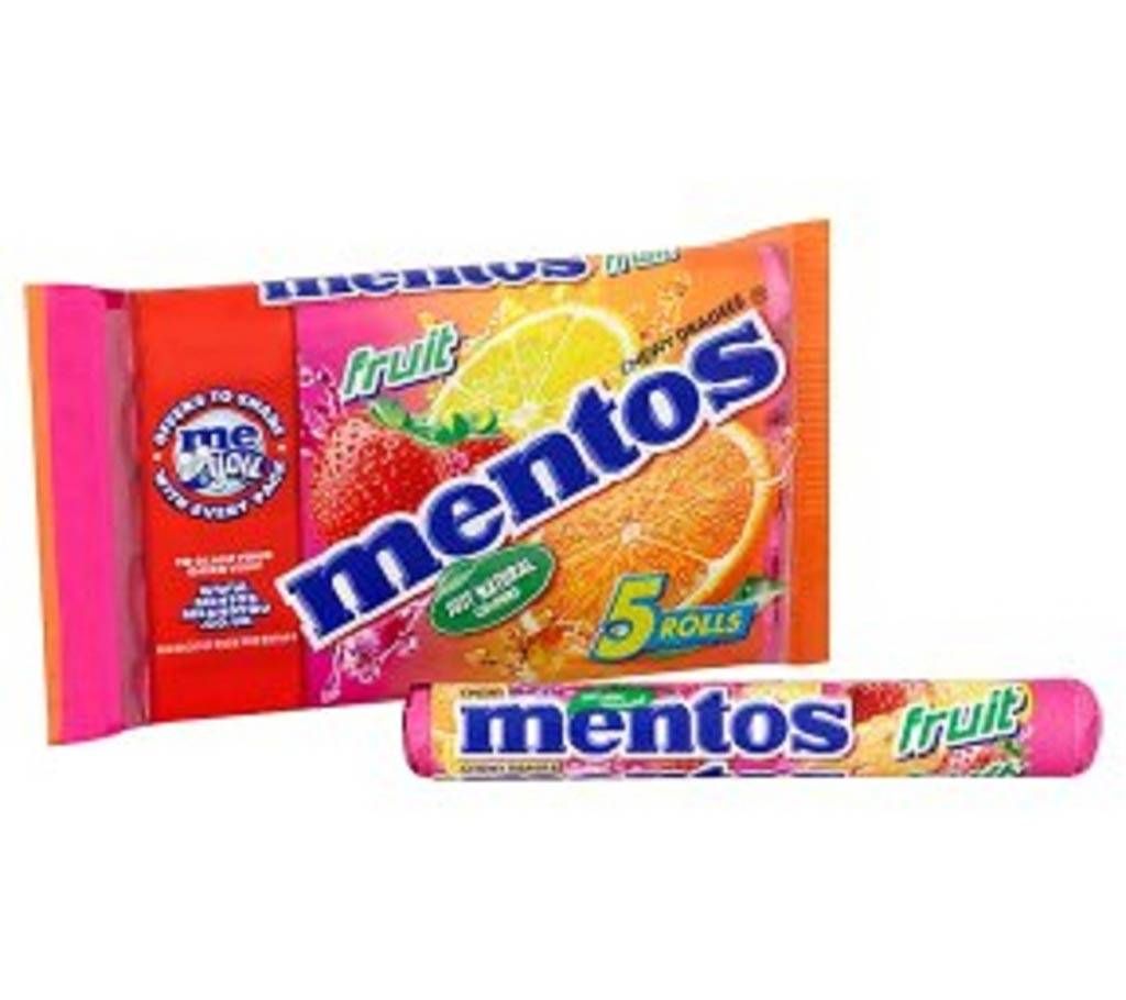 Mentos Fruits Chewy Sweets Candy 5 pack Holland