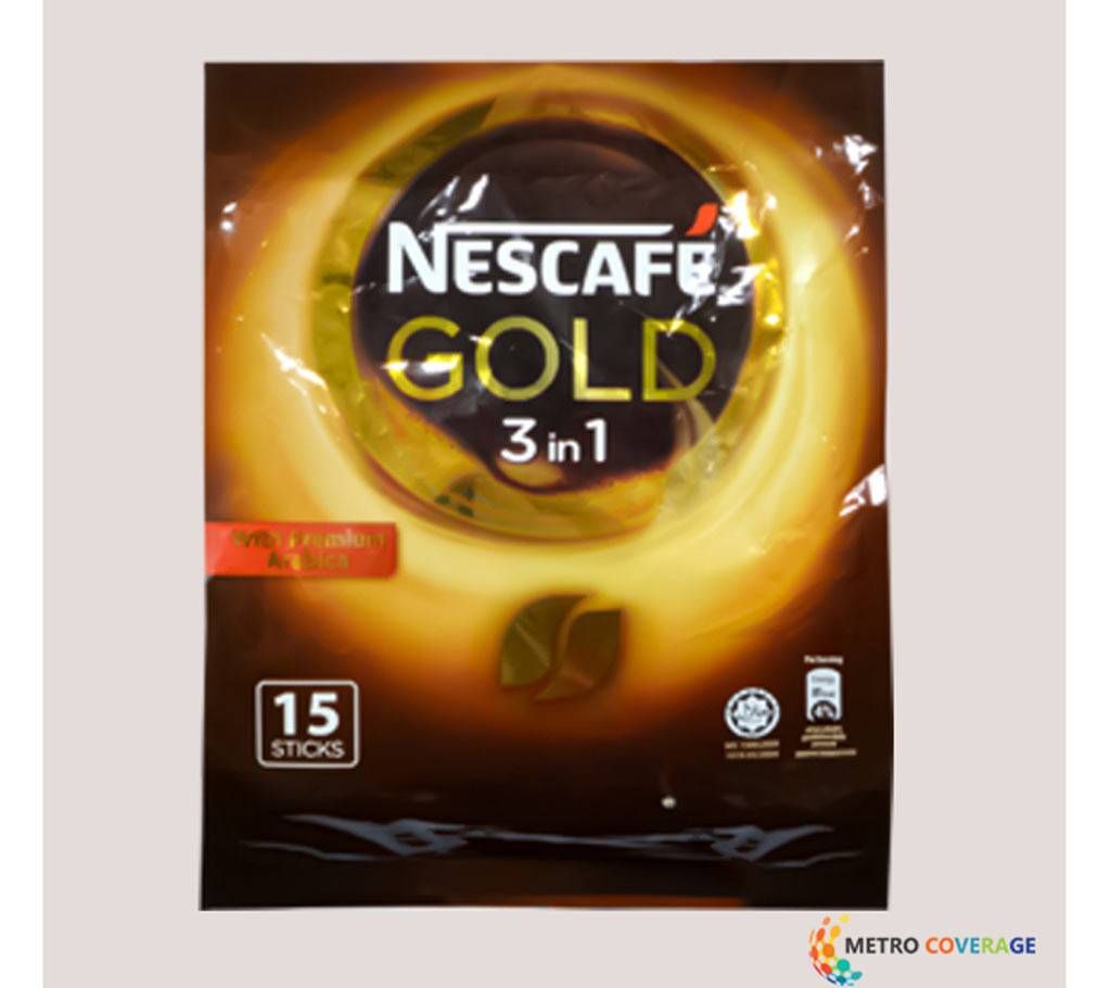 Nescafe Gold 3 In 1 15 Sticks 20x15 (gm)