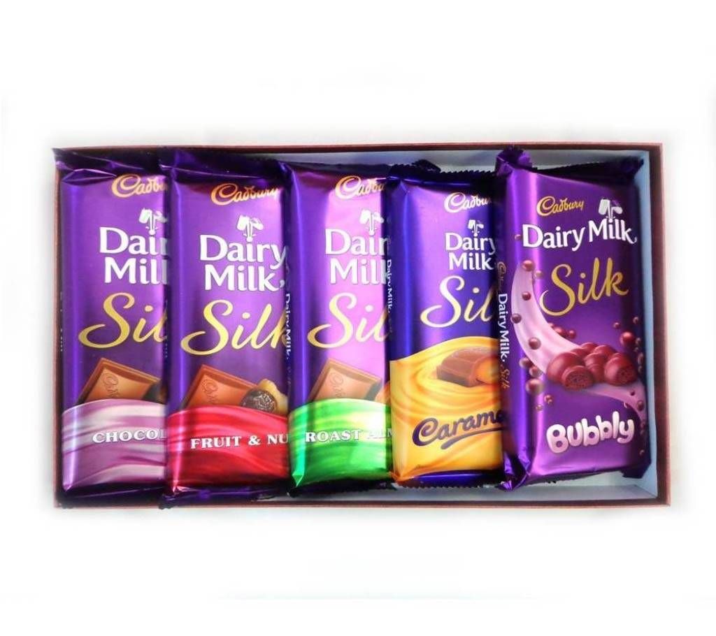 Dairy milk silk - 5 pcs combo (UK)
