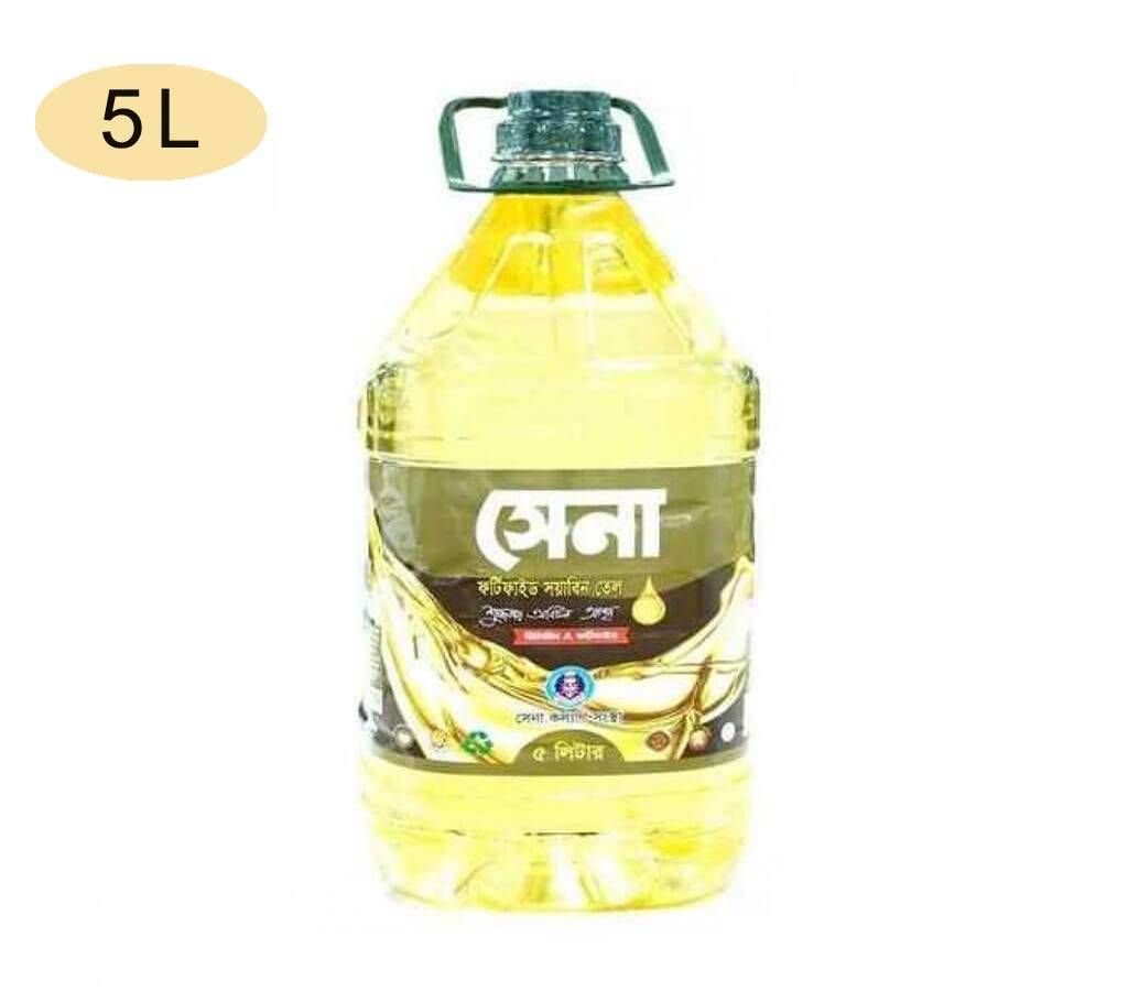 Sena Fortified Soyabean Oil - 5 Litre (298699)— KB
