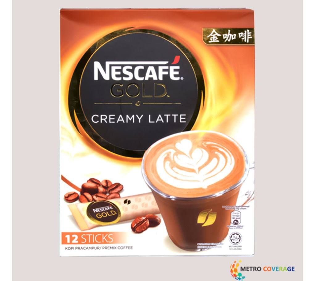 Nescafe Gold Creamy Latte 12 Sticks 12×34(gm)