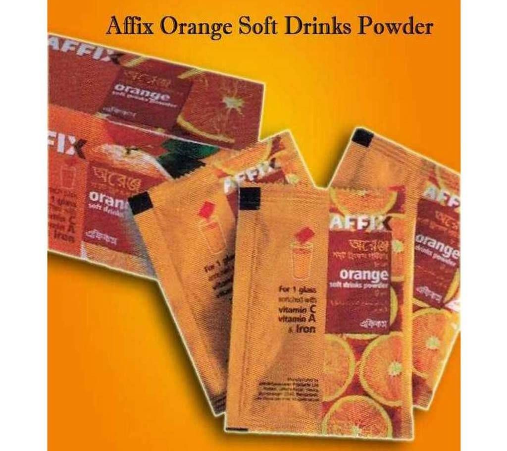 Affix Orange Soft Drinks Powder 8 gm 20pcs