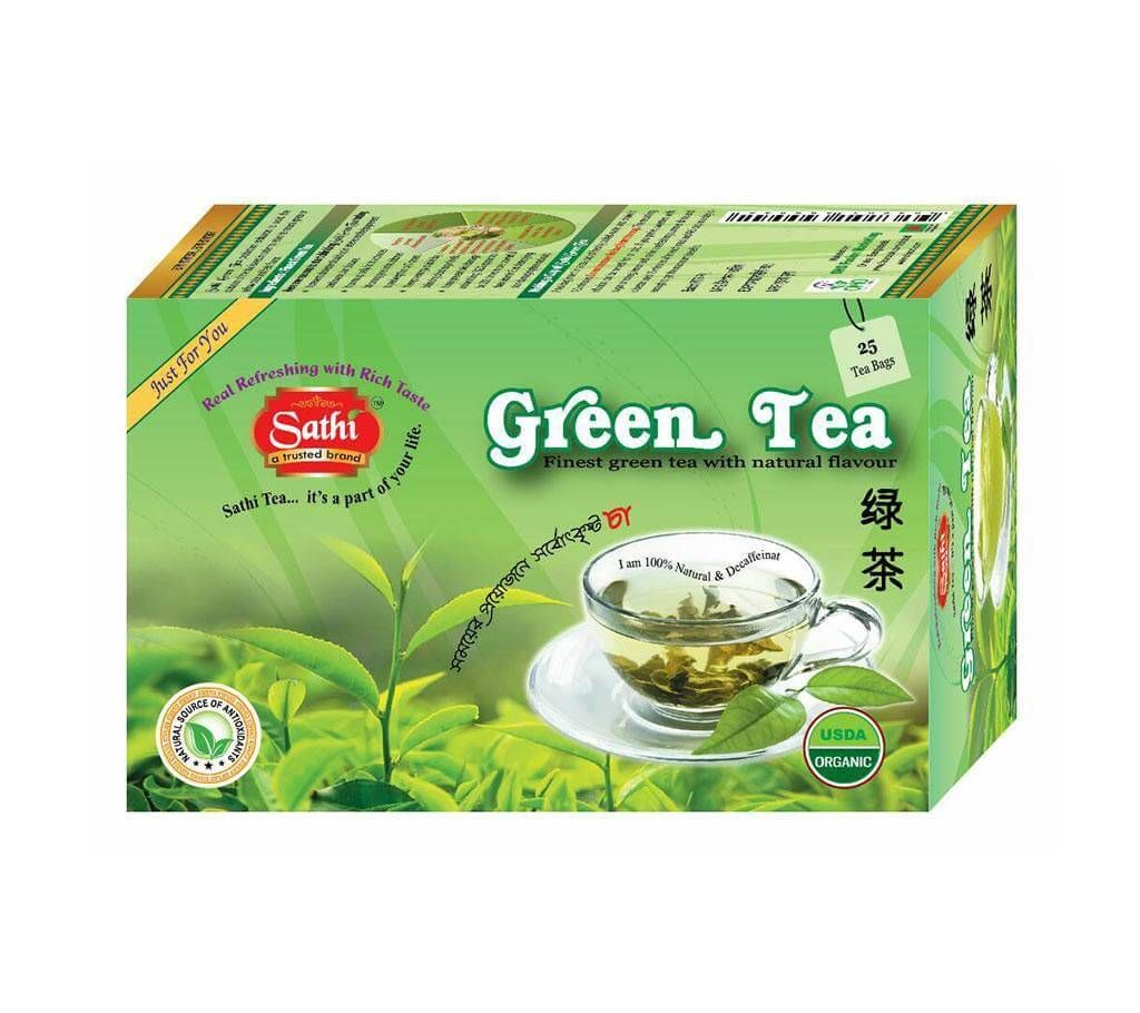 Sathi Green Tea 25bags - BD