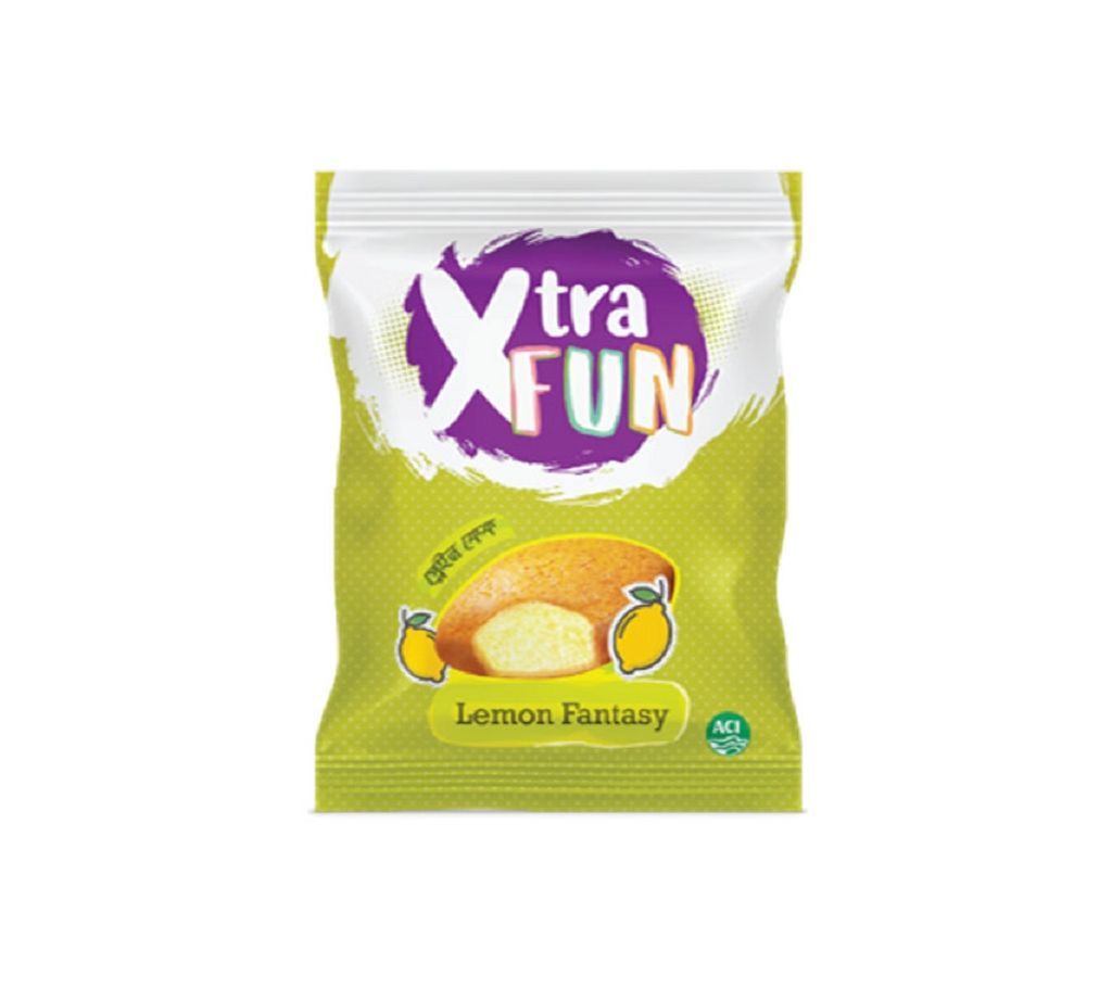 ACI Xtra FUN Plain Cake Lemon Fantasy - 14 gm - ACIFOOD-327022
