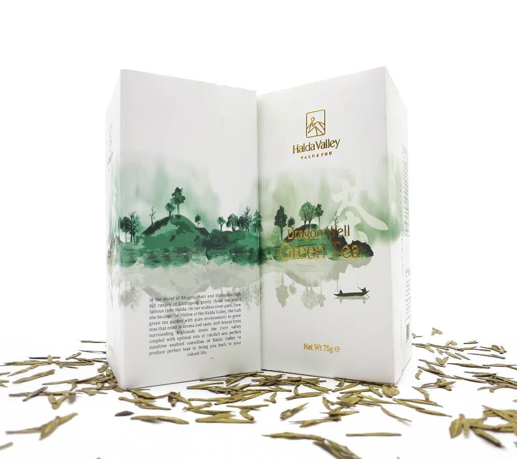 Halda Valley Tea Dragon Well Green Tea - 75gm