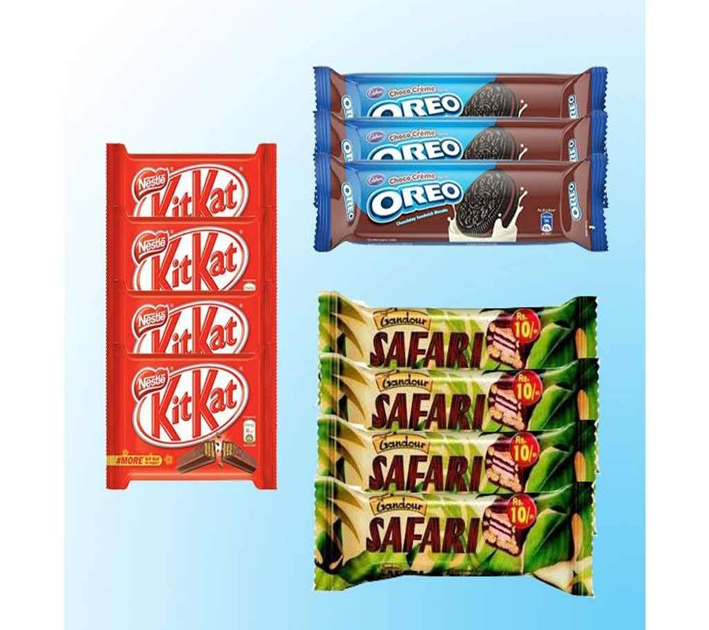 Chocolate and Biscuit Combo Pack India