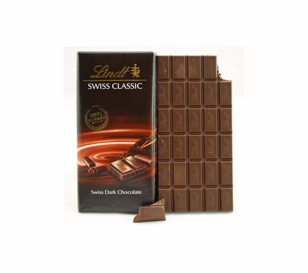 Lindt Swiss Classic Dark Chocolate 100g SWISS