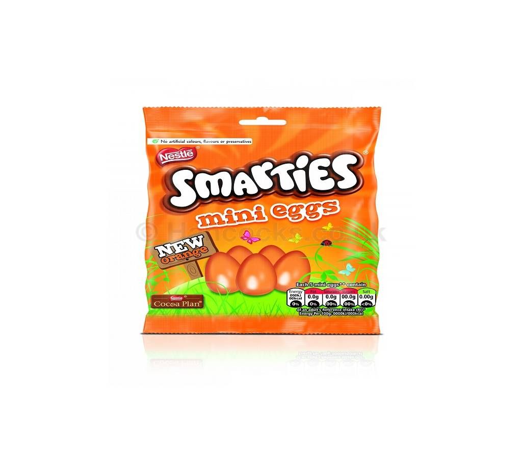 Nestle Smarties Orange Mini Eggs UK