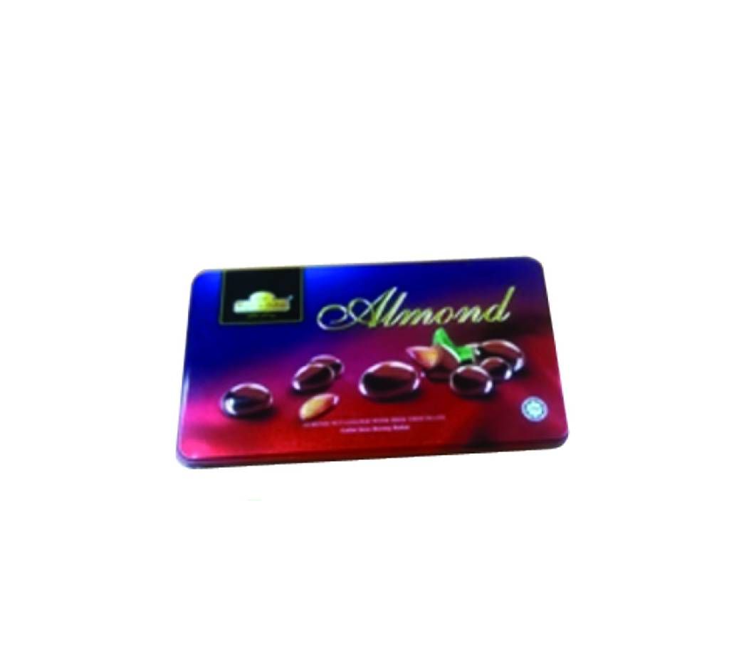 ALMOND RECT TIN Chocolate Malaysia 