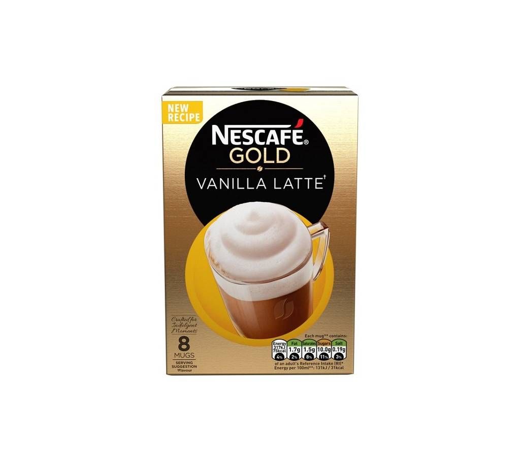 Nescafe Gold Vanilla Latte Coffee UK