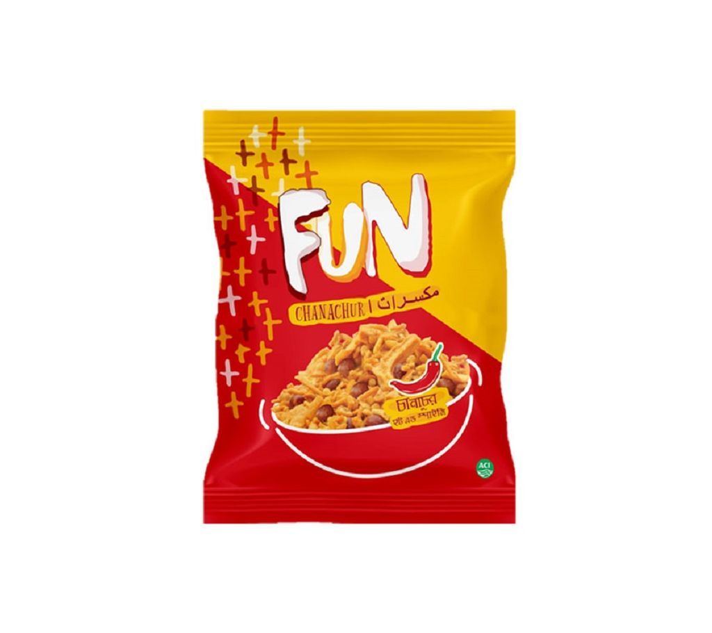 ACI Fun Chanachur Hot & Spicy - 140 gm - ACIFOOD-327017