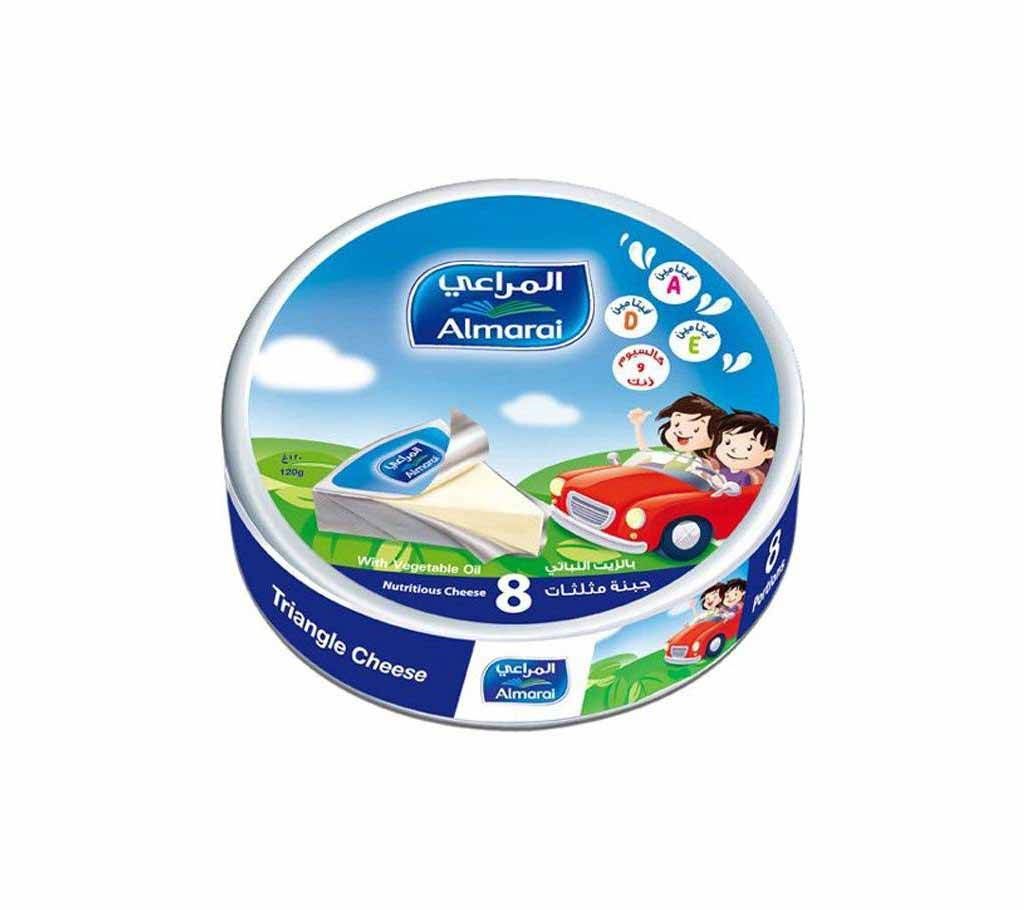 Almarai Triangles Cheese, 8 Cubes - 120g