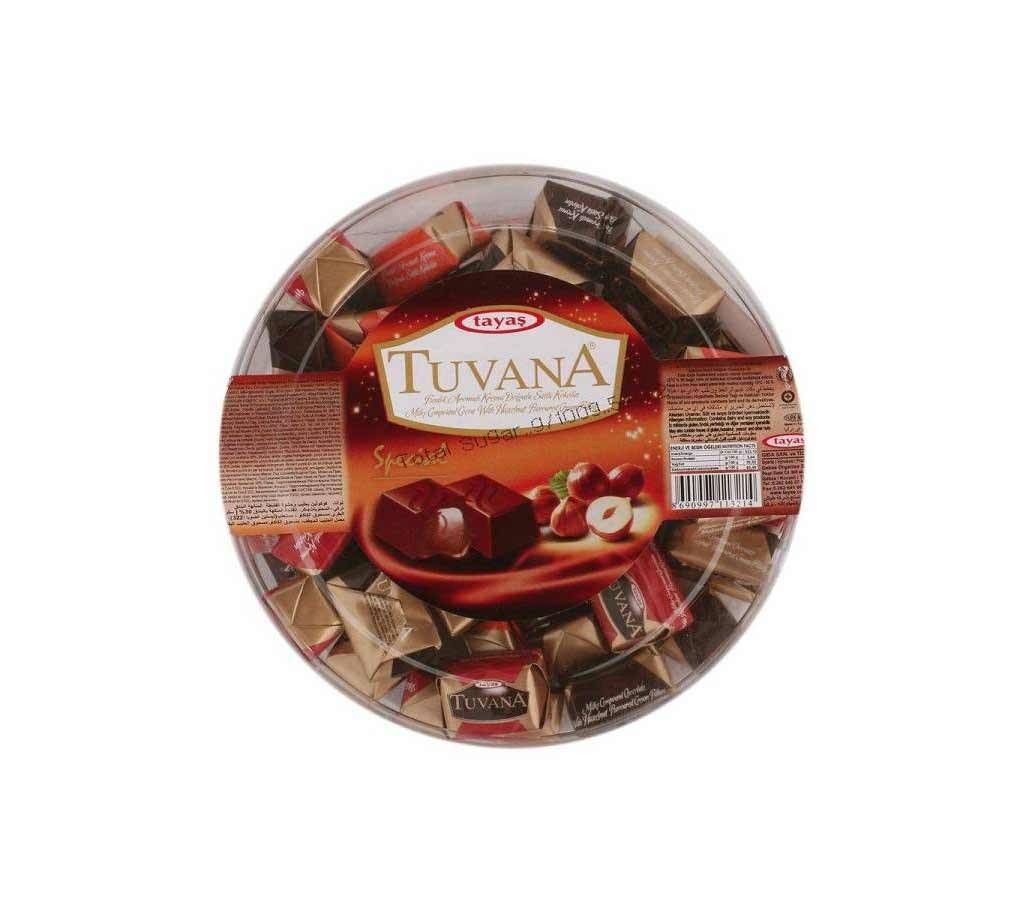 Tayas Tuvana Round Chocolate Box 500g Turkey