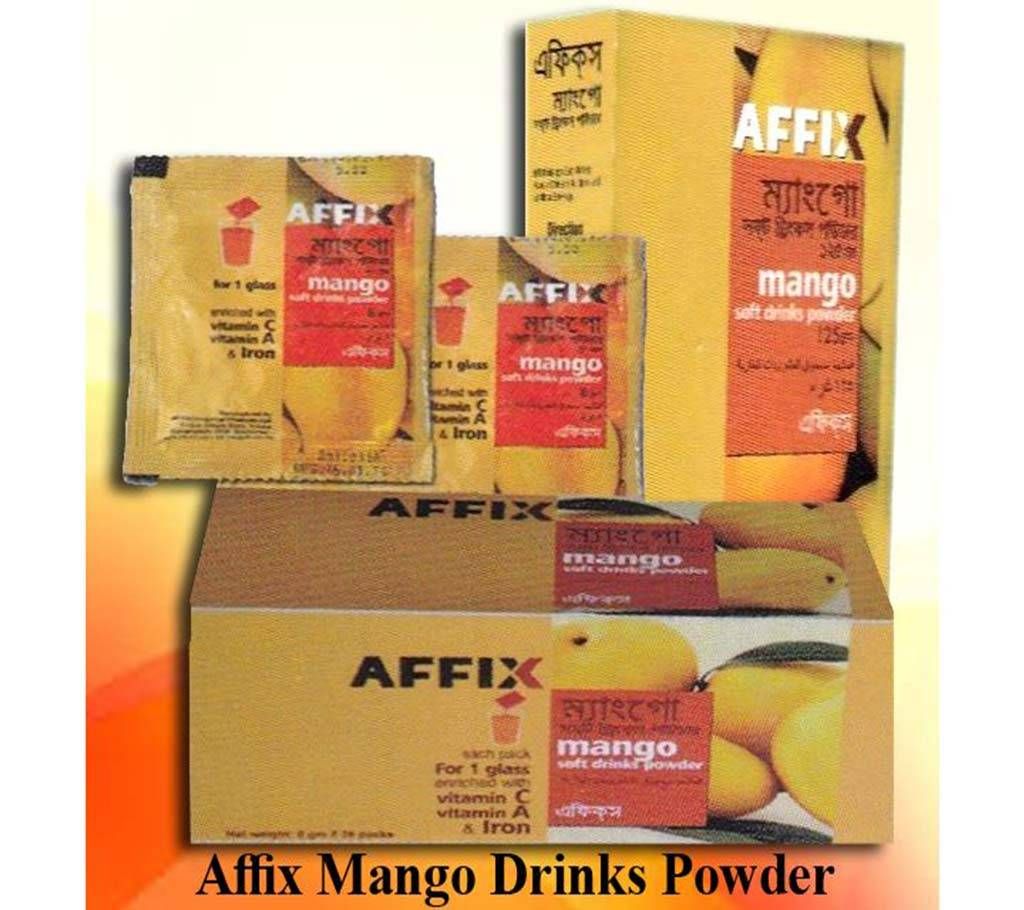 Affix Mango Soft Drinks Powder 125gm 2pcs Combo