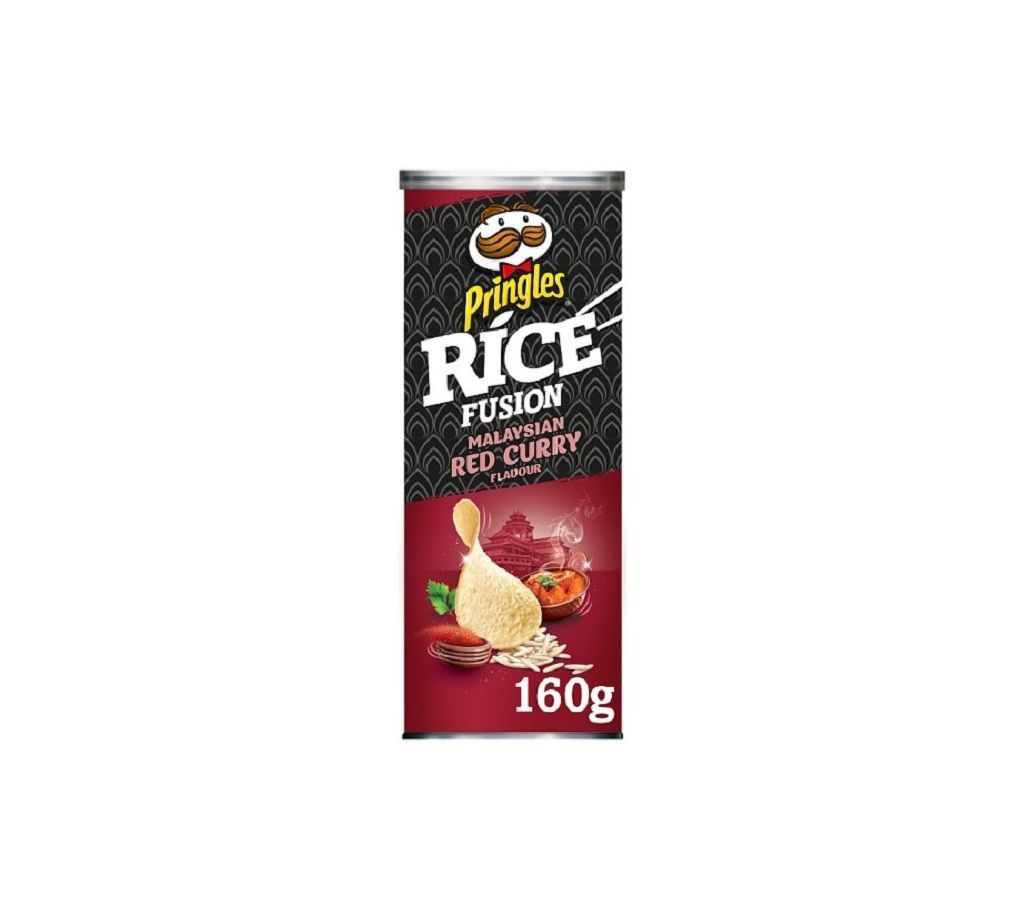 Pringles Rice Malaysian Red Curry - 160 gm (UK)