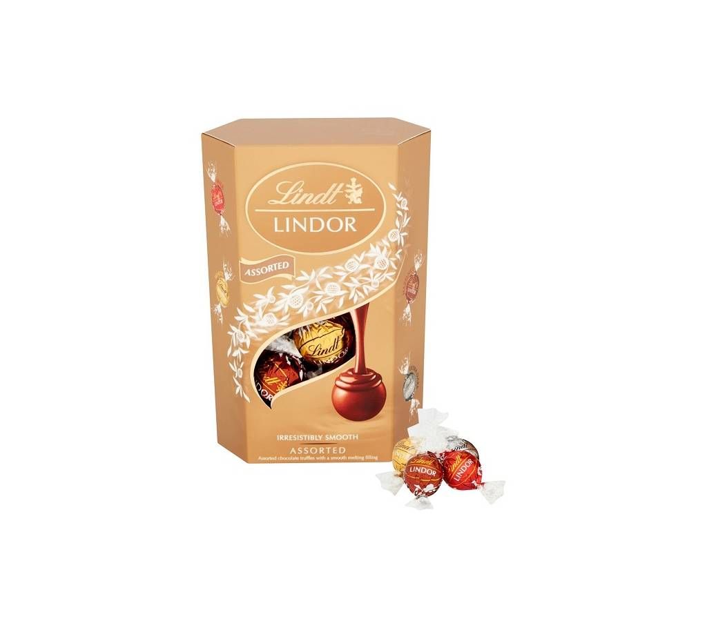 Lindt Lindor Assorted Chocolate Truffles-200gm-Italy