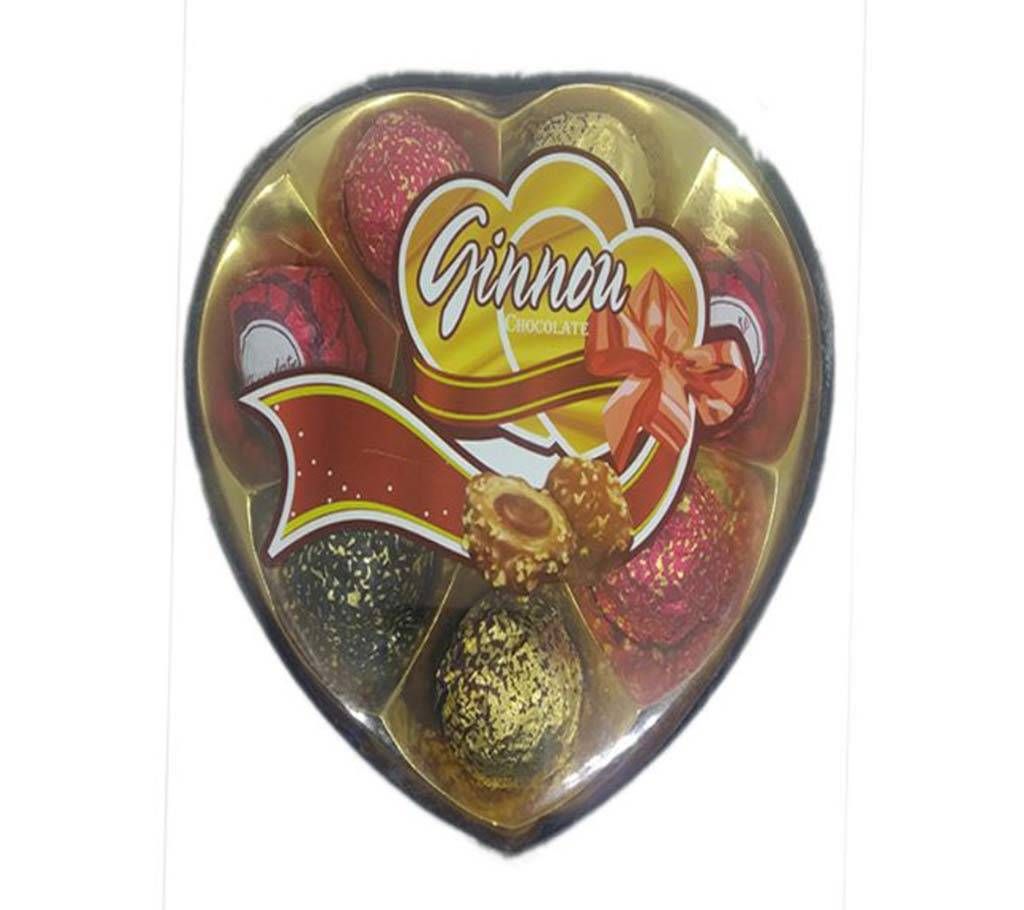 Ginnou Round chocolate-China-1Box=8Pcs X 11Grm=88Grm