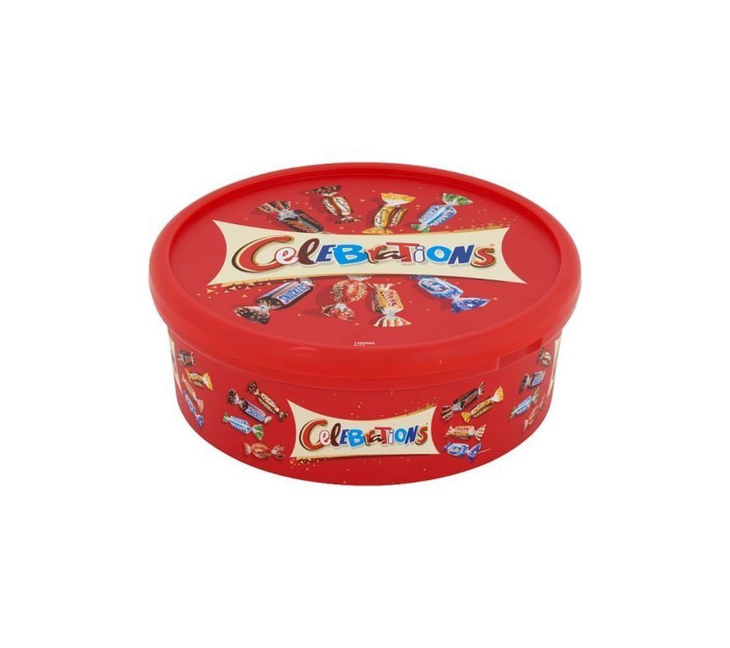 Celebration Mix Chocolate Gift Tub  660g UK12