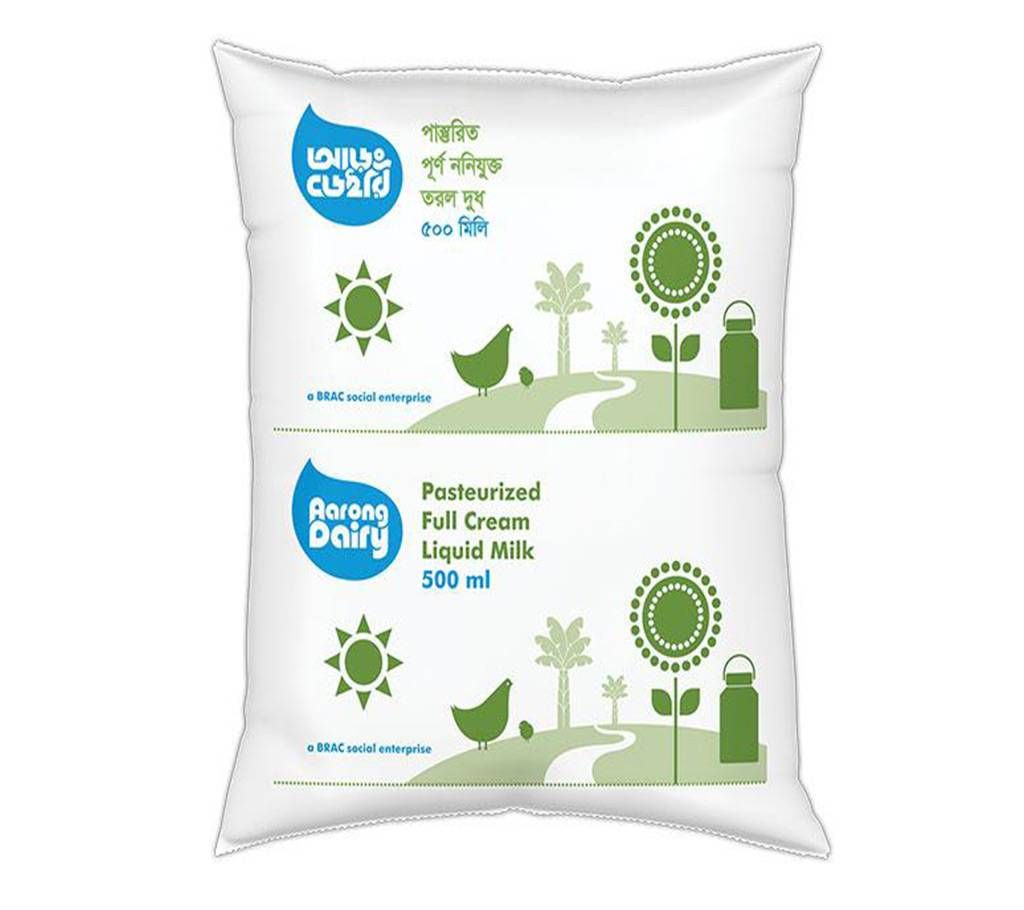 AARONG UHT Liquid Milk Fino Pack 500ml