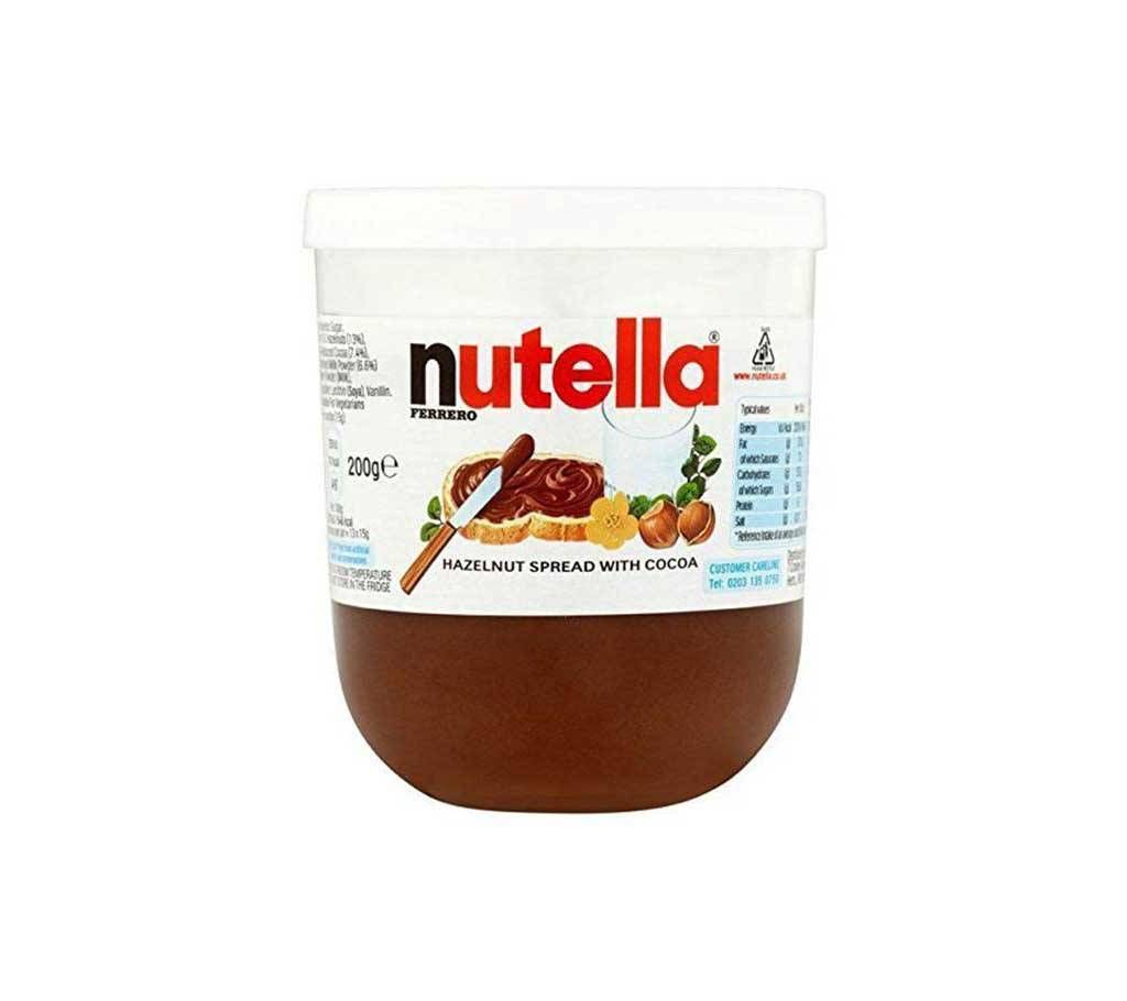 Nutella Hazelnut Chocolate Spread UK 200g