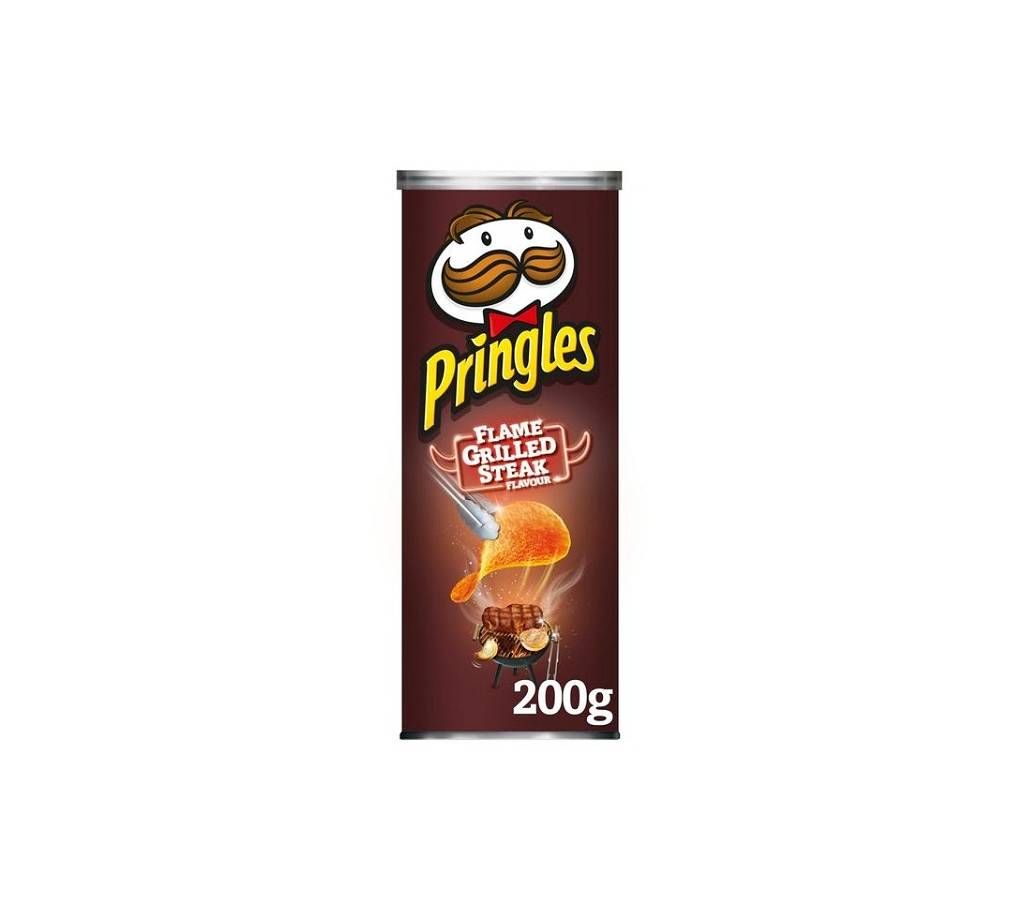 Pringles Flame Grilled Steak - 200gm - Belgium