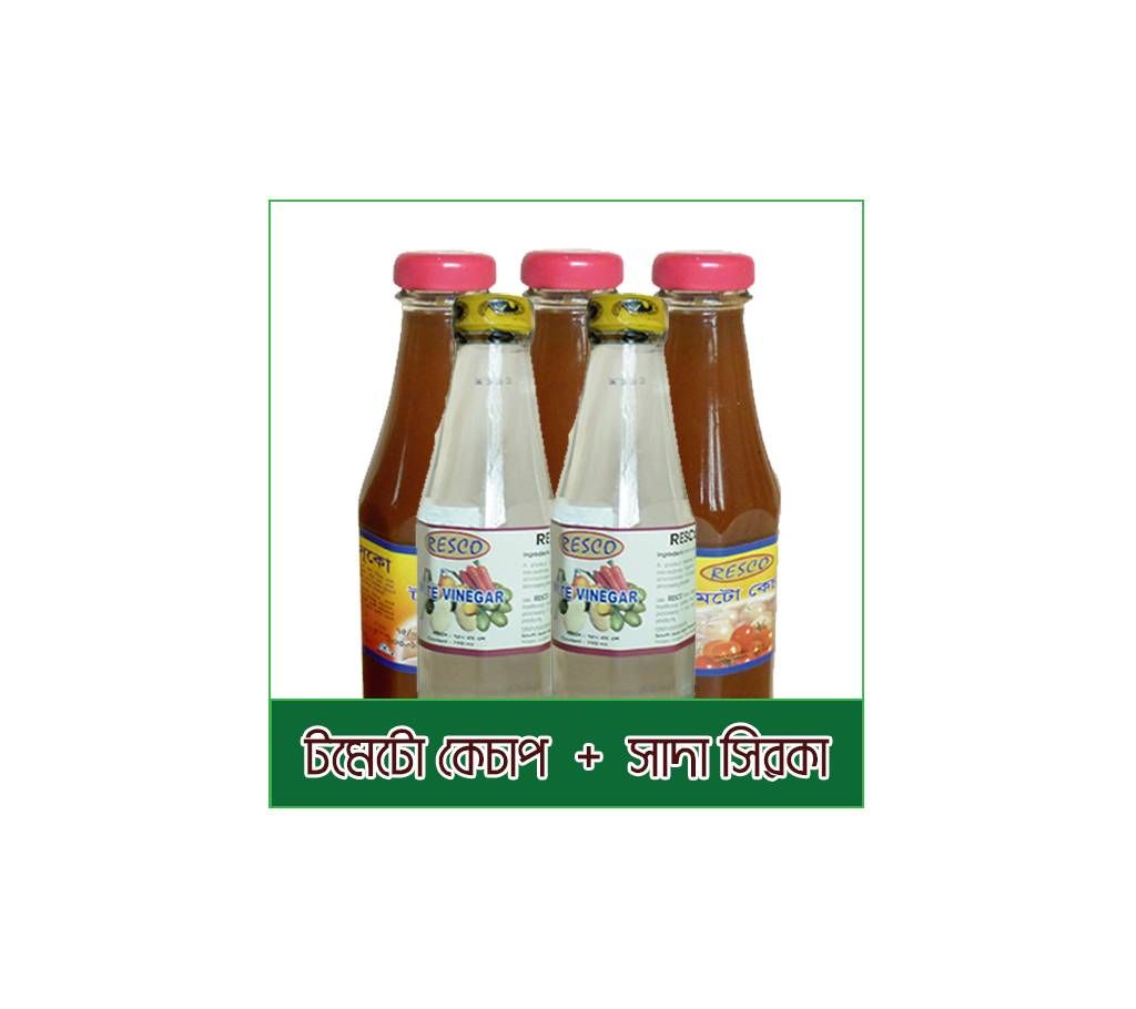 RESCO TOMATO KETCHUP & WHITE VINEGER