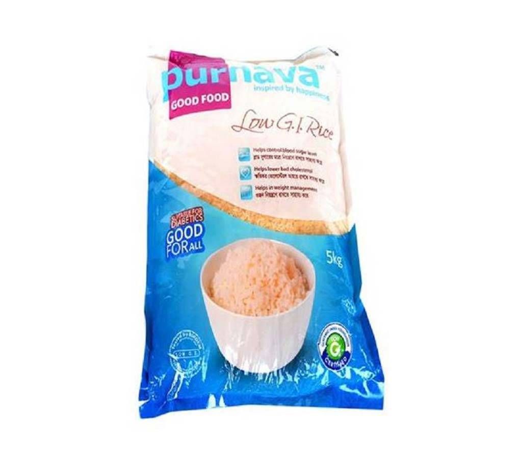 Purnava Low G.I. Rice   5 KG