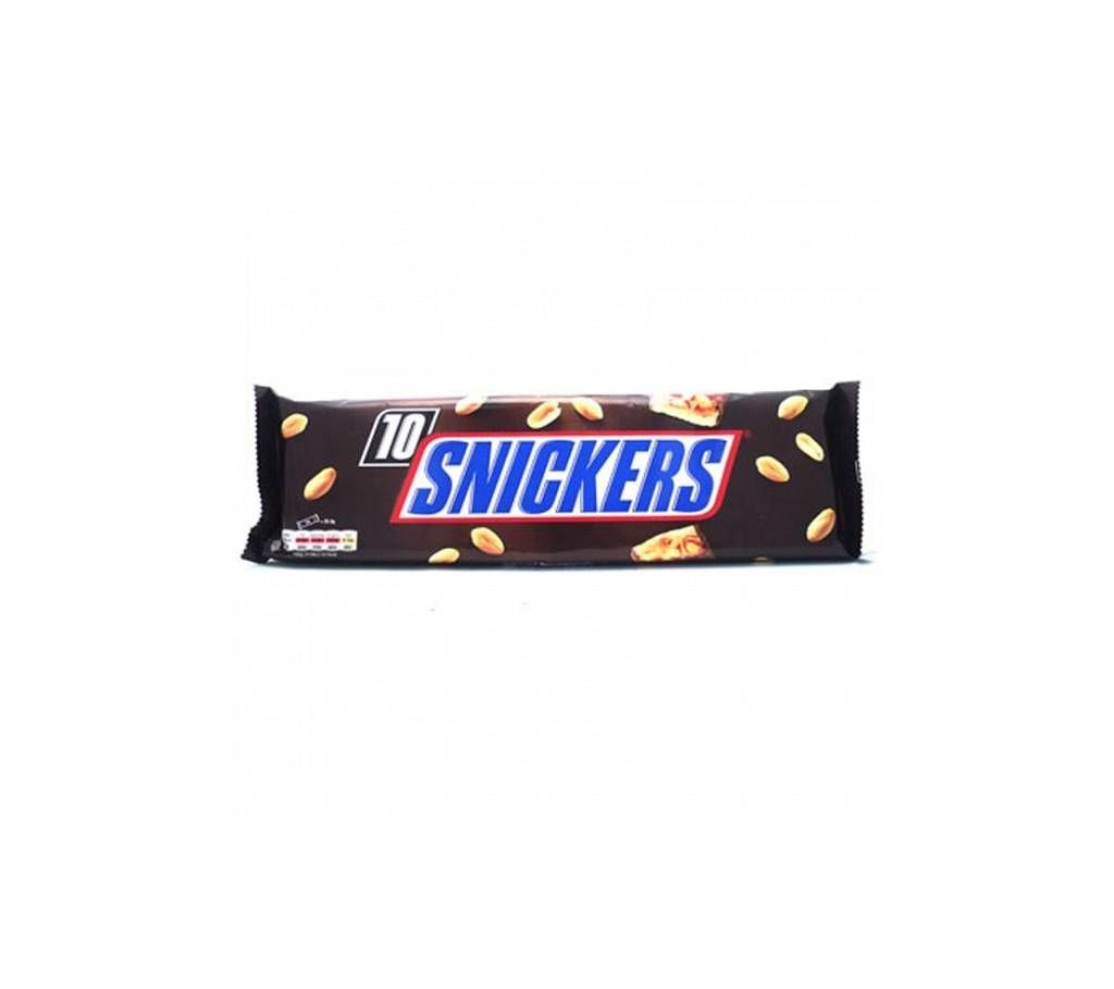 Snickers Chocolate Bars 10 Pack UK