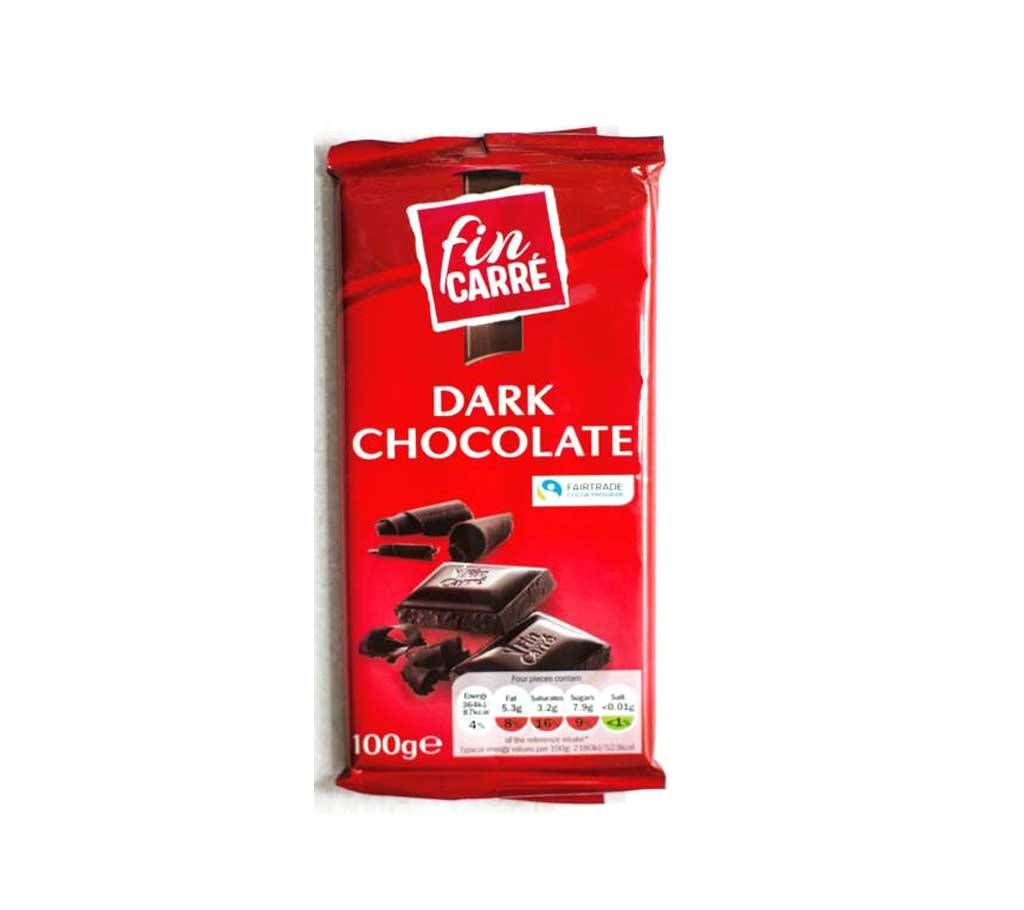 Fin carre Drak chocolate GERMANY 100g