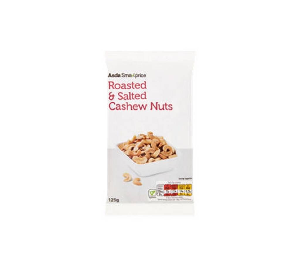 Roasted & Salted Cashew Nuts 125gm UK