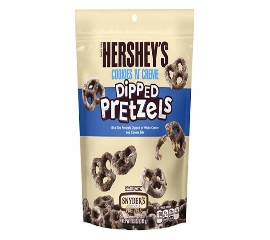 Hersheys Pretzels (cookies & cream)