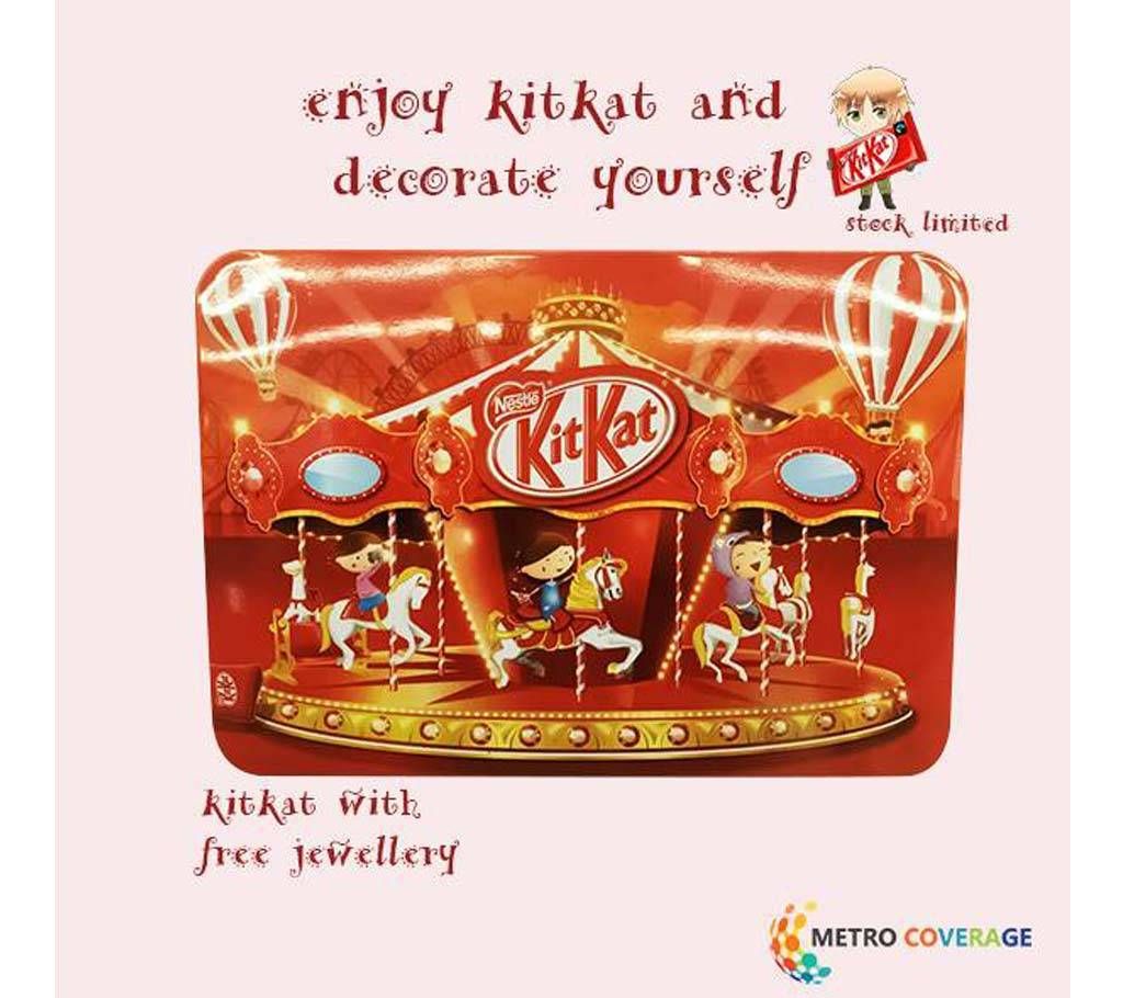 Kitkat (Chocolate) 2F FB 306gm with Jewelry free
