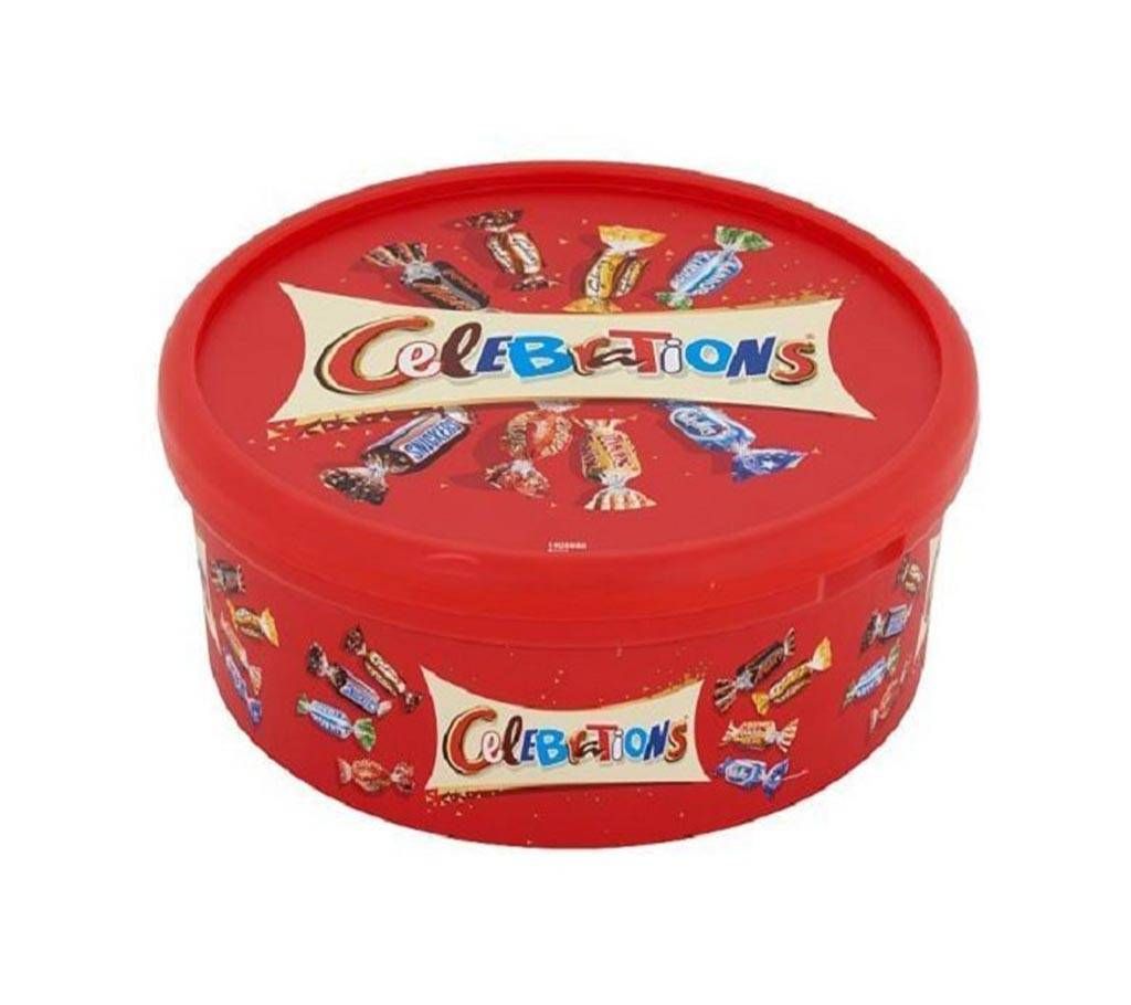  Celebration Mix ChocolateGift Tub  660g UK