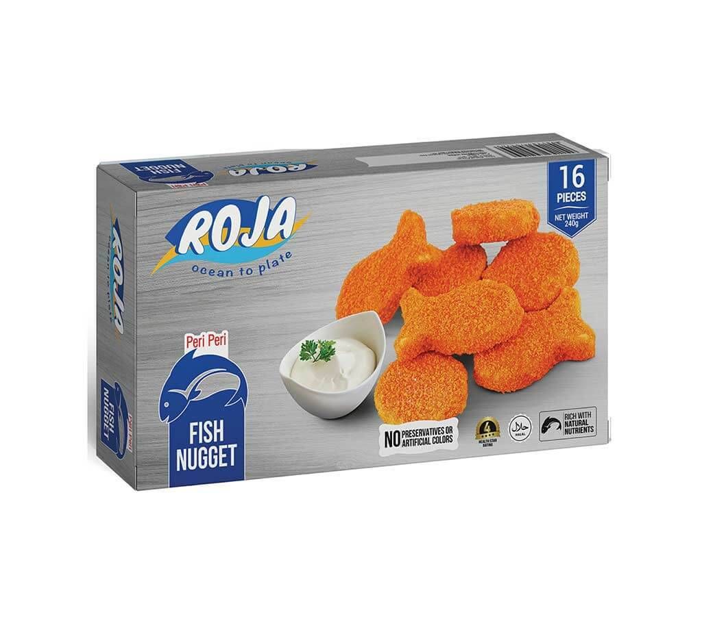 Roja Fish Nuggets- Peri Peri - 240 gm