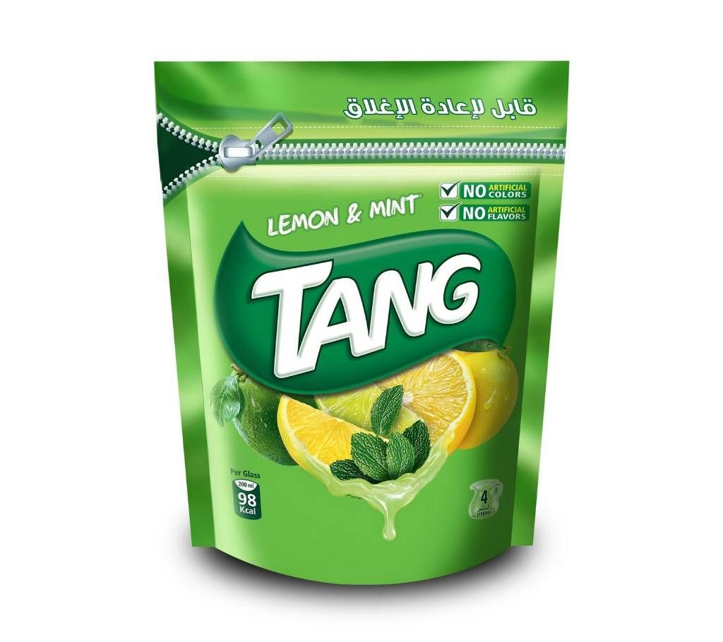 Lemon & Mint Flavor Rich With Vitamin C Drink(Tang)