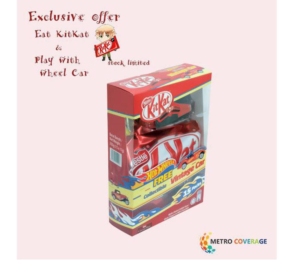 Kitkat(Chocolate) 2F with hot weel car free