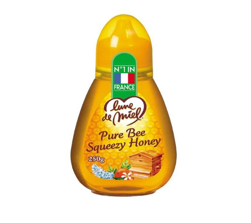 Lune de Miel Pure Bee Squeezy Honey 250gm FRANCE