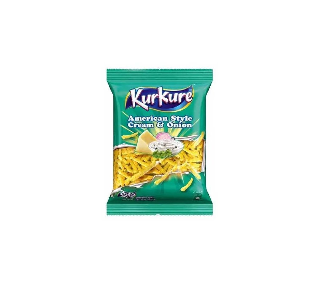 Kurkure Cream & Onion Chips  50g