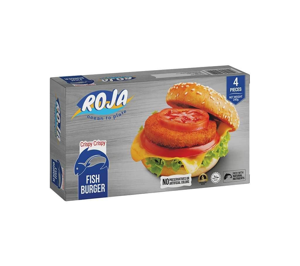 Roja Fish Burger- Crispy Crispy - 240 gm
