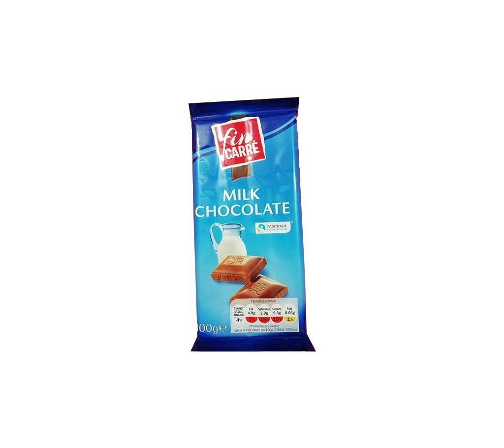 Fin Carre Milk Chocolate 100g UK