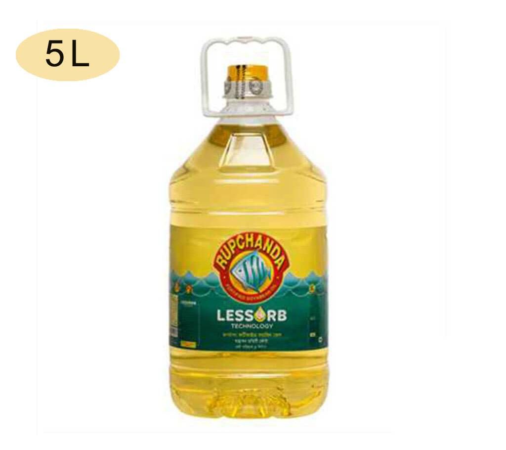 Rupchanda Soyabean Oil - 5 Litre (298711)— KB