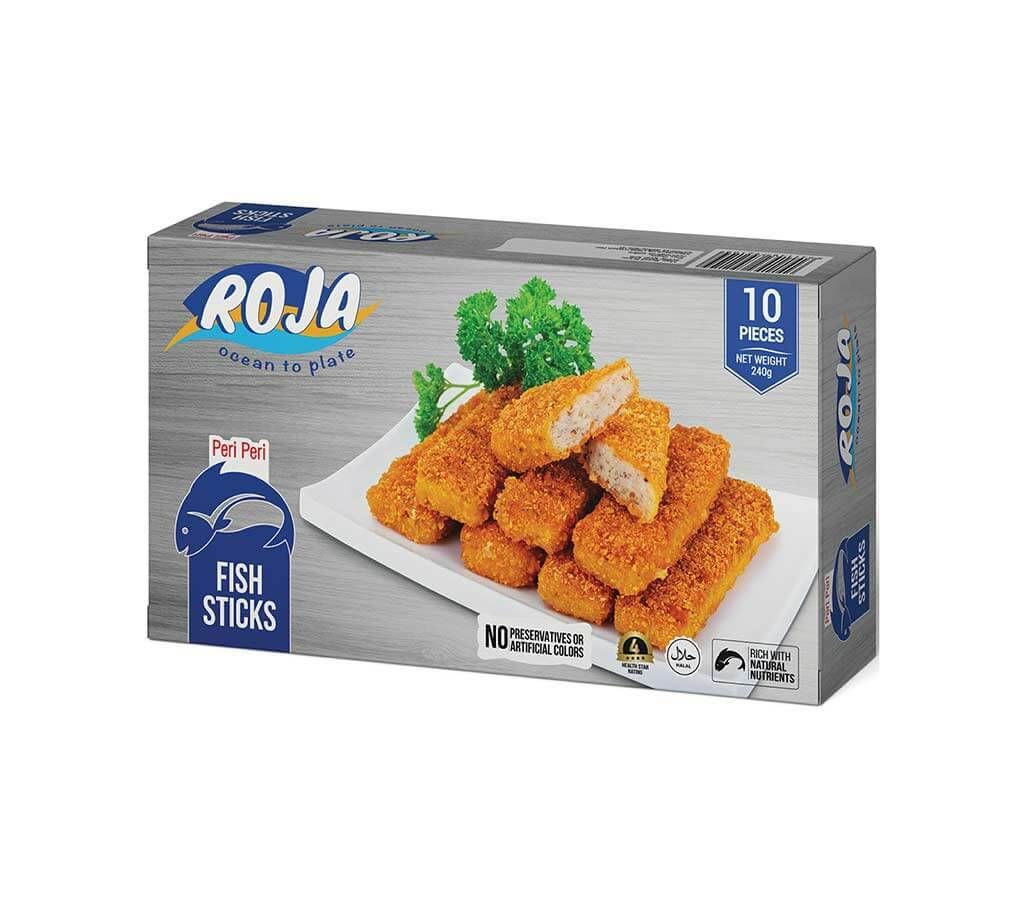 Roja Fish Stick- Peri Peri - 240 gm