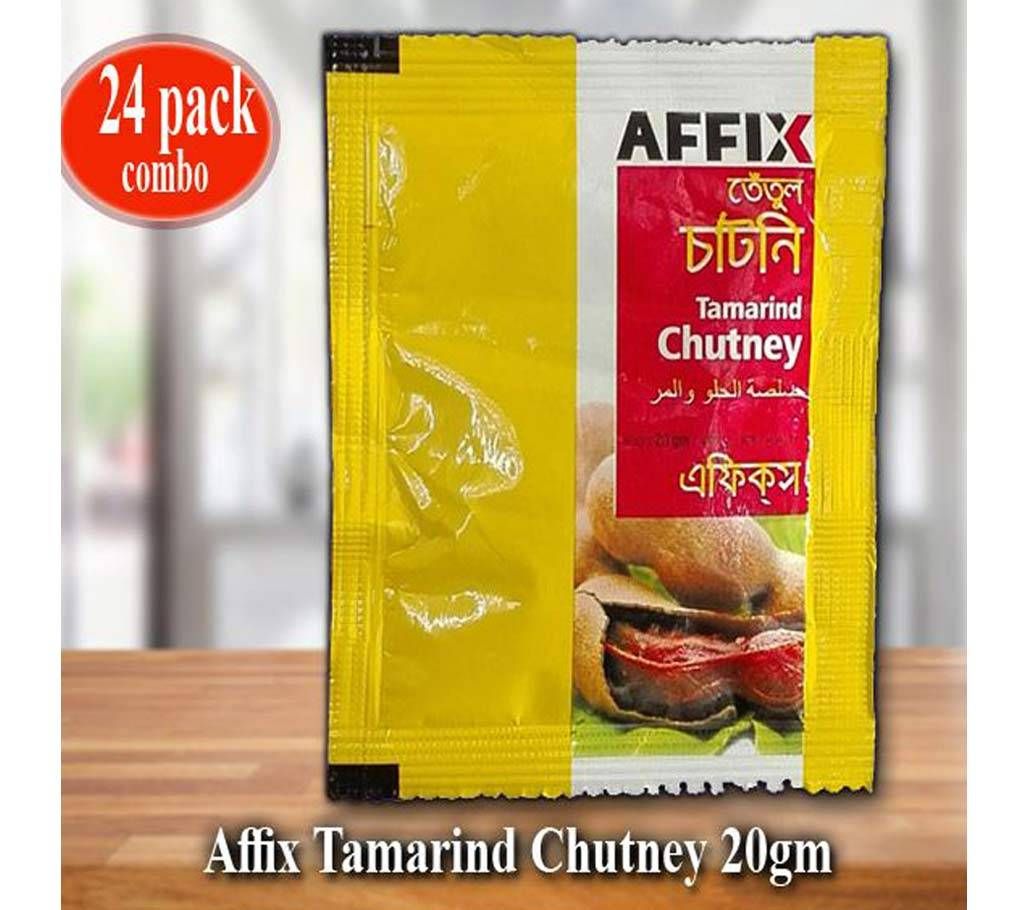 Affix Tamarind Chutney-20gm 24Pcs